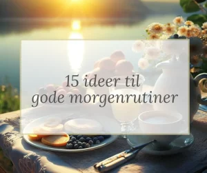 Morgenrutiner