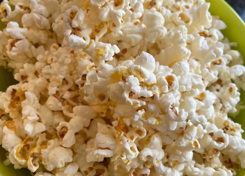 Popcorn i gryde