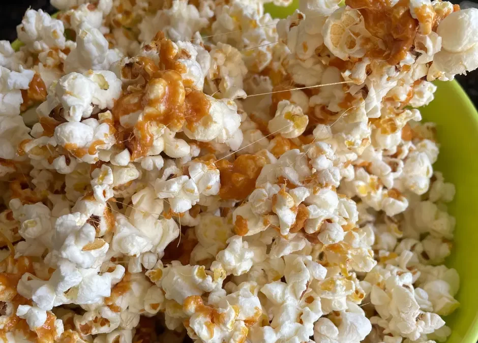 Karamel popcorn