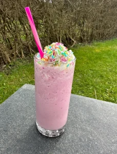 milkshake jordbær