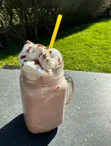 chokolade milkshake